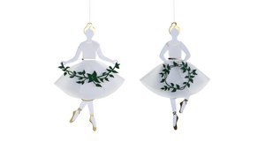 Tanzende Ballerina, Gold (2 Designs)