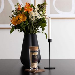 Large Black matchsticks 