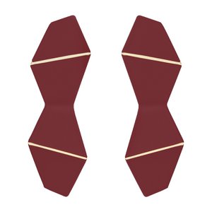 Earrings Double Folded