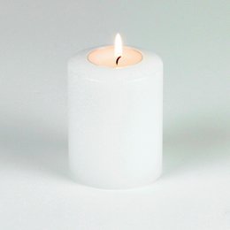 Synd! Tealight Holder Permanent Candle Classic Warm White ∅ 7 cm