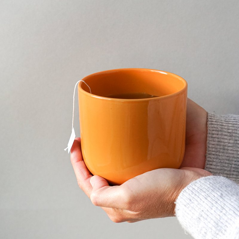 Bowl with lid MoxBowl Mathilde - deep orange - 500ml