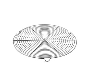 Roestvrijstalen rooster, Ø28 cm