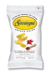 Premium potato chips with Espelette peppers - 40g