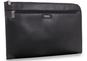Visconti Laptop Etui 18238 BLK (mittelgroß) - ideal für Mac und kleinere Laptops