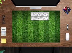 Spielfeldrasen - Schreibtischunterlage 60 x 40 cm