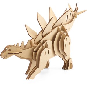 WOODEN MODEL: STEGOSAUR