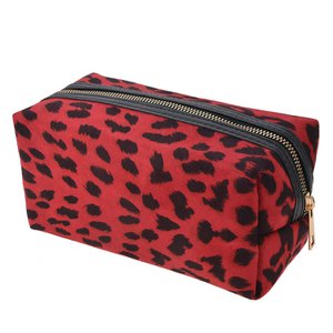 Toiletry bag 21x10x10 cm red