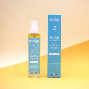 Body and hair illuminating oil 100ml - Monoi fragrance