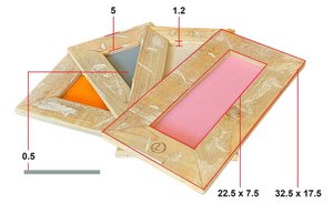 tray old dutch annette colour mix 3