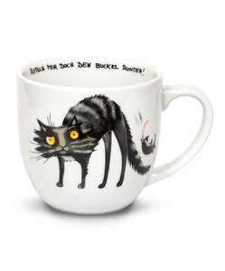 Beker “Glijd van mijn bult!”