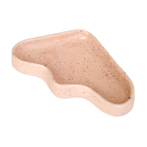 Keramische Wave Dienblad - Triangle Peach