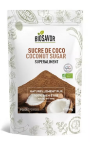 SUCRE DE COCO EN POUDRE - 200G - COMPLÉMENT ALIMENTAIRE
