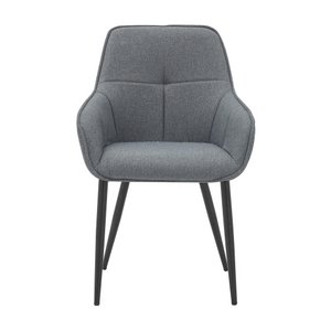 Fauteuil, grijs linnen