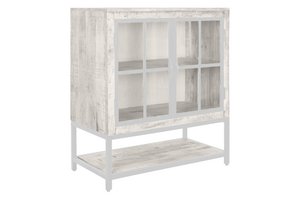 METALEN HANDVAT SIDEBORD 85X45X100 DECAPE WIT MB205848