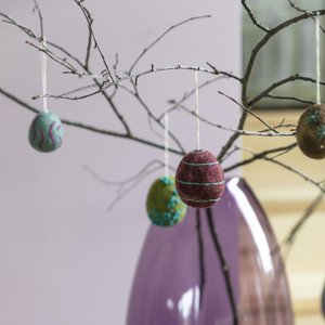 Easter eggs, set of 5