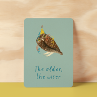 Postcard |  The older the wiser