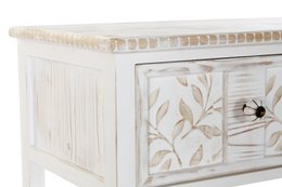 CONSOLA MADERA 81X36X85 DECAPE BLANCO MB181005
