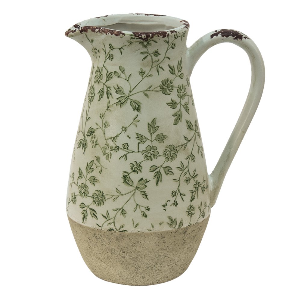 Decoratie Kan 20x14x25 cm Groen Keramiek