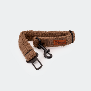 Teddy-Sicherheitsgurt Taupe