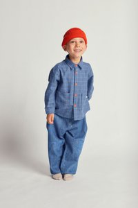 GEBORDUURDE BALLONJEANS