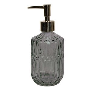 Zeepdispenser 400 ml Zwart Glas Zeeppompje