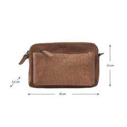 Ladies Bag – Croco Cody Minibag – Crossbody bag – Crossbodybag – Small Ladies Bag – 3 Colors – Wallet Bag