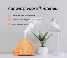 Zen Pro - Light Wood - Aroma Diffuser
