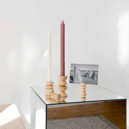 Totem Holzkerzenhalter - Medium Nº 3