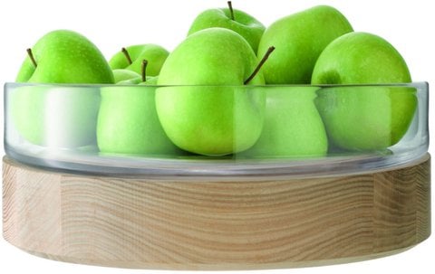 L.S.A. - Lotta serving dish Ø 31 cm - Transparent