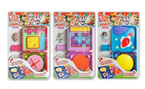 44Cats Figurensortiment – ​​​​Miao City – Auf Karte – 18 x 28 cm