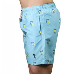 Badehose mit Tequila-Print