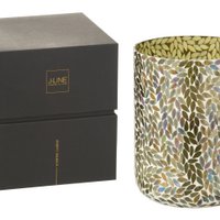 J-Line Duftkerze Tea & Herbs – Glas – Grün – XL – 150U