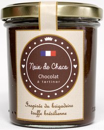 Rich, creamy chocolate spread made with high-quality ingredients. Ideal for topping toast, crepes, or enjoying on its own.