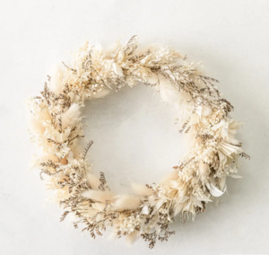 Gedroogde bloemkrans fini