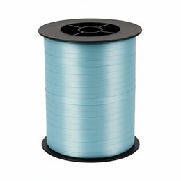  Curling ribbon in baby blue color, 5 mm wide and 500 meters long, suitable for various craft and decorative projects.