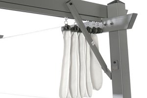 PERGOLA ACERO POLIESTER 290X290X230 300 GSM, TELDO MB179021