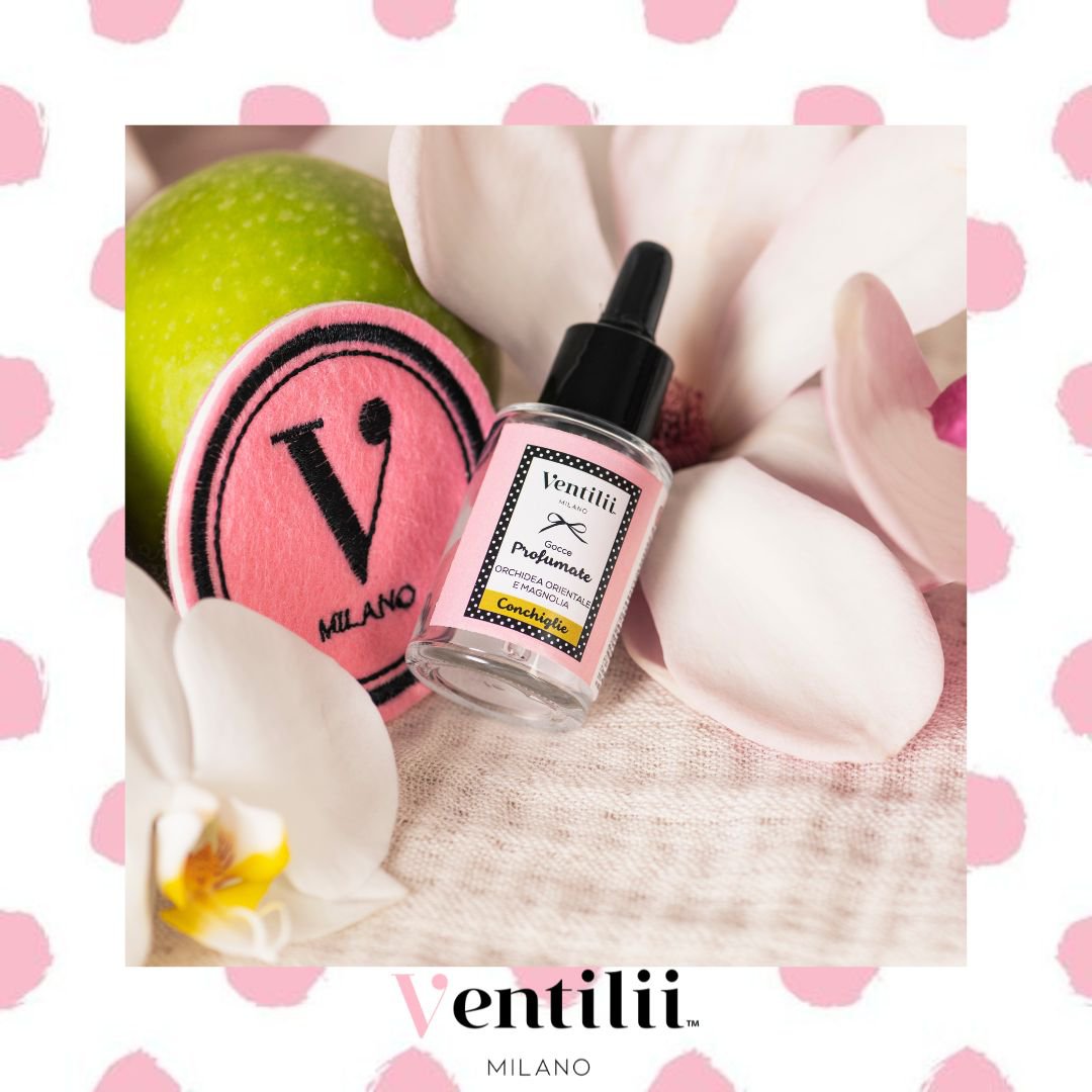 Geurolie druppels Conchiglie 30ml - Ventilii Milano