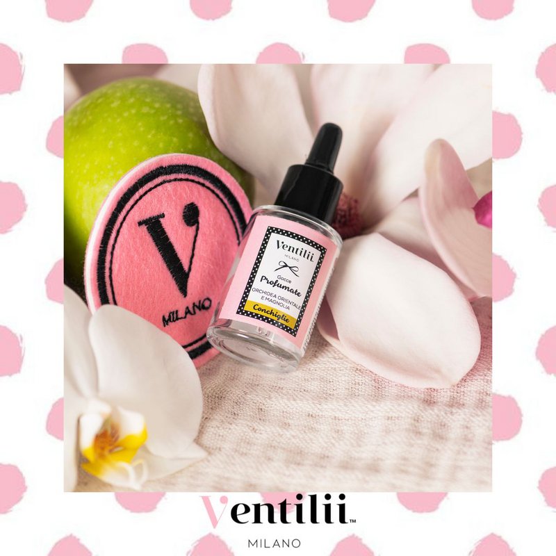Geurolie druppels Conchiglie 30ml - Ventilii Milano