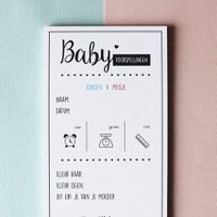 Baby Prediction Cards