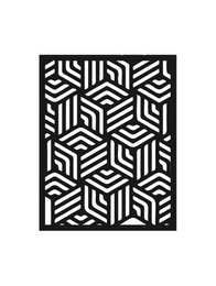 Szachy Metalowa grafika ścienna autorstwa Jacquesa