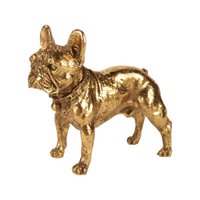 Bulldog Figurine 12,5 cm - Gold - Resin