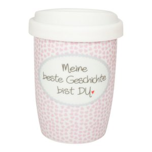 Coffee to Go mug small "You are my best story"