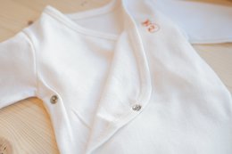 Newborn Bodysuit - Lange ærmer - Økologisk bomuld GOTS