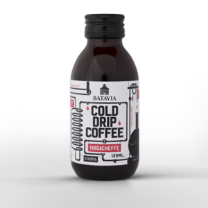 Cold Drip Coffee - Ethiopian Yirgacheffe – 125ml x 24 - The more flavourful alternative to Cold Brew Coffee
