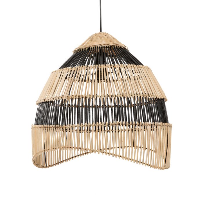 De Gestreepte Hanger - Naturel Zwart - M
