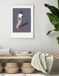 Skateboard pige II