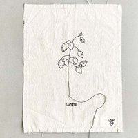 stitched art 'lunaria' judaspenning