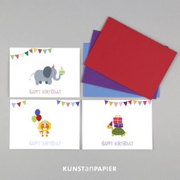 Carte postale anniversaire tortue Max