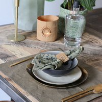 SIZO Tischset aus waschbarem Papier 37x44 cm