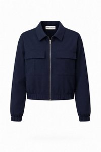 Refined Women's Navy Jacket